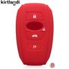 Silicone Key Cover Holder Shell Car Key Case for Subaru Forester XV BRZ LEGACY SV 2019 2020 3/4 Button Remote Keyless Protection