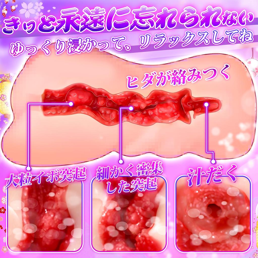 Onahole In Kimono Hot Popular with Soft Innocent Kimono Girlfriend Experience [Gap - Nanami's Breath] Onahole, Men, Realistic, Non-Penetrating Type,