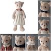 Holiday Roman Dabron Plush Toy Dressed Bear Soft Stuffed Companion Doll Gift Kid