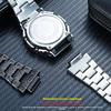 DW5600 Retro Stainless Steel Strap Case Mod Kit For Casio DW-5600E GW-M5610 GWB-5600 Men Vintage Paisley Bezel Band Silver Black