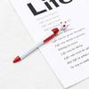 Clicks Type 0.7mm Medium Point Ball Pen Ballpoint Pen Smooth Writing Plastic Oil Pen Office School Students Writing Gift