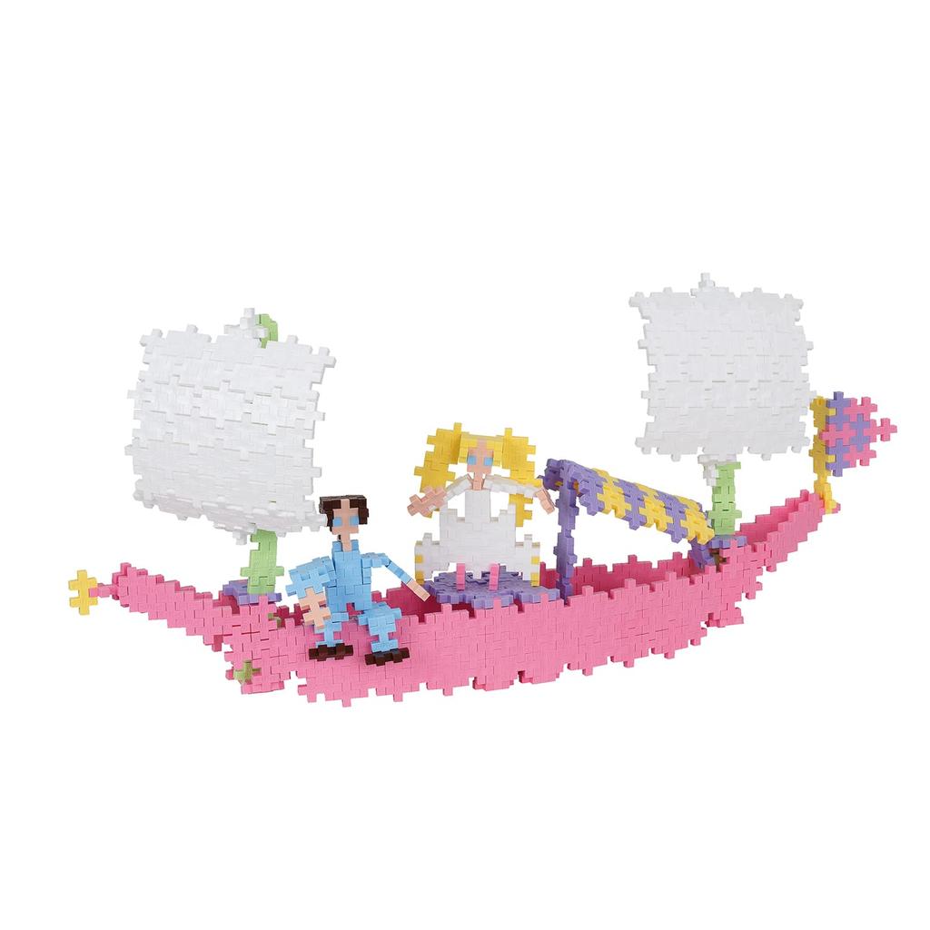 Plus-Plus 3-in-1 Pastel Princess Building Blocks