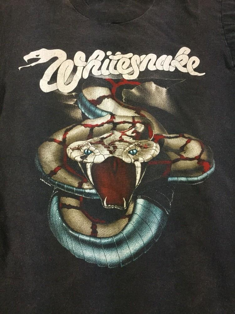 Новая футболка Whitesnake Slide It In Tour Хлопок Черный Мужская S-234XL Унисекс XXXXL