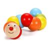 Classic World Caterpillar Rattle (cl3505) - A Colorful, Vivid Wooden Toy for Babies Aged 0-10 Months. Perfect for Half-birthday Gifts, Gifts for
