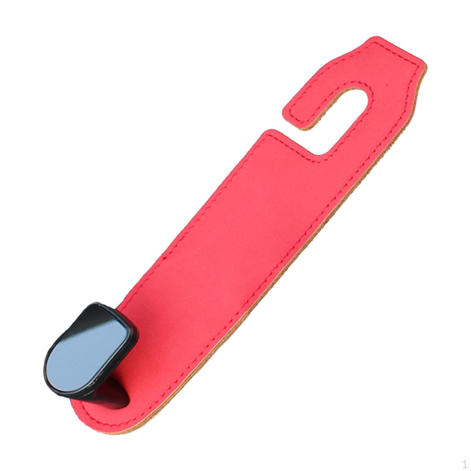 

Подголовник автомобиля PU крючок вешалка органайзер экономит место сгибаемый для сумок пальто одежды красный