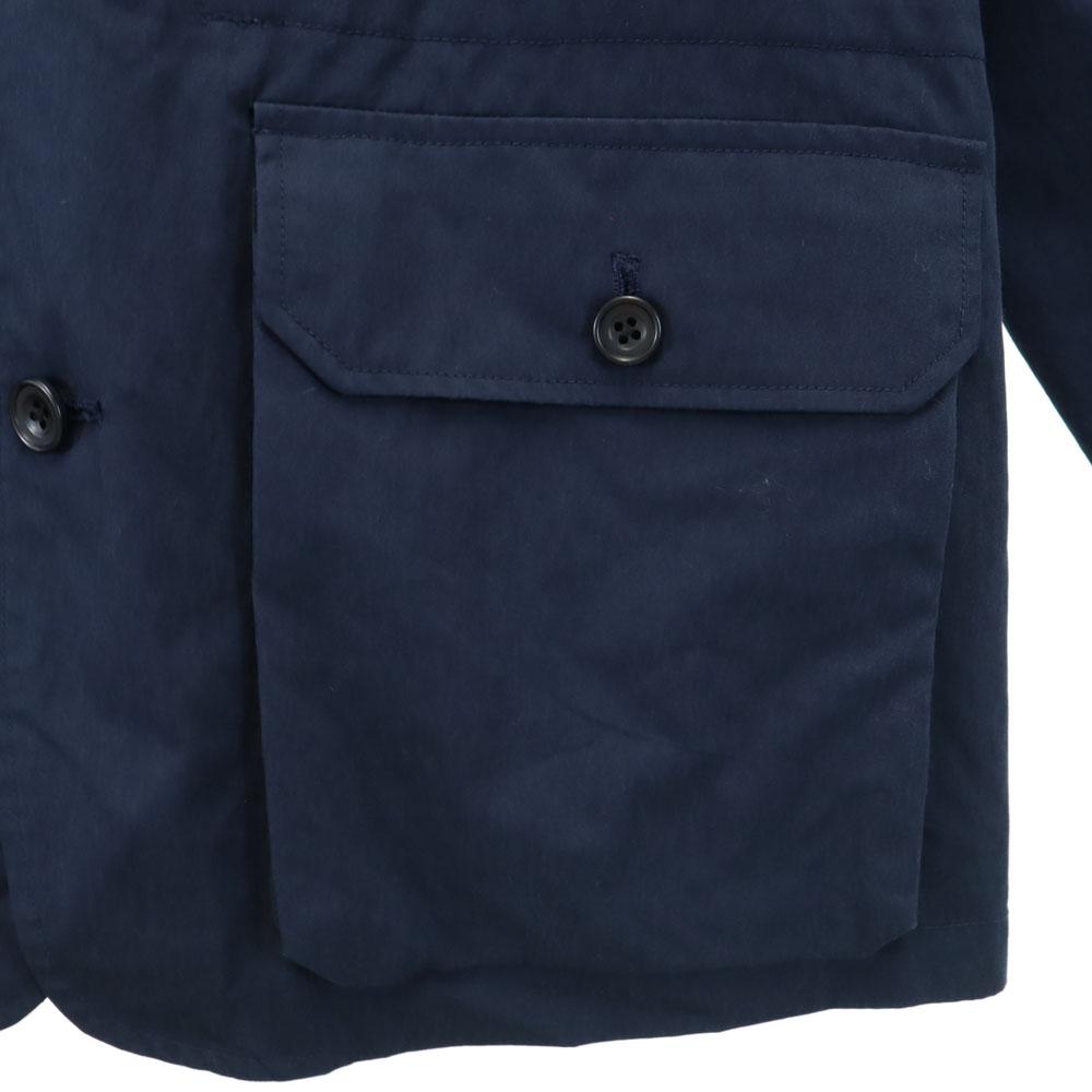 Unused WOOLRICH Field Jacket S Navy Parker Men's Used