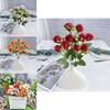 Bouquet Rose Flower Hotel Interior Wedding Decor Bright Creative Color