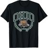 Elite Authentics Ohio Bobcats Unisex Adults Kids T-Shirt, Black, Small, Short Sleeve, Vintage Modern Logo, Sports Fan T-Shirts