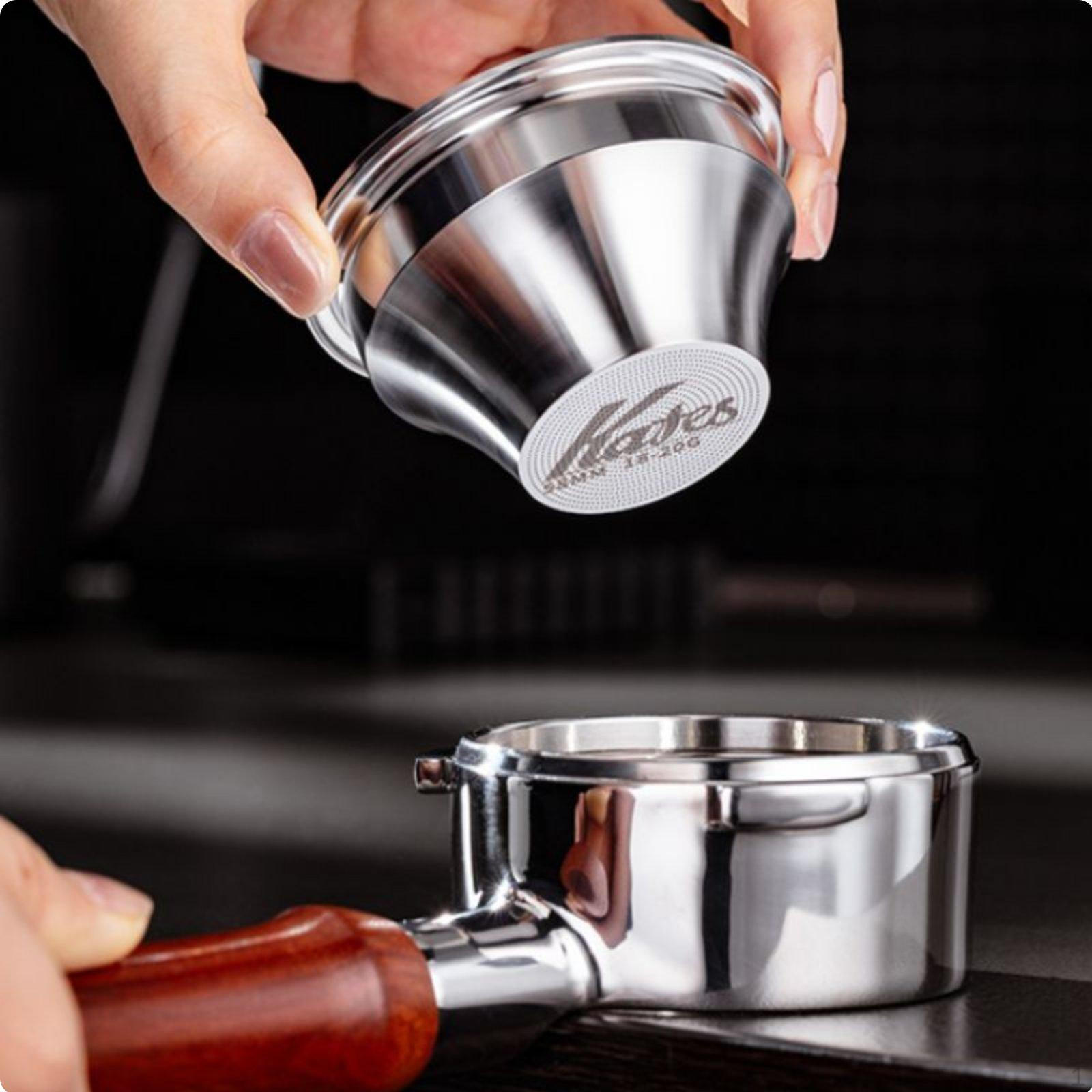 stainless steel Portafilter Basket 58mm Espresso Strainer for Baristas, Cafe, Home Kitchen