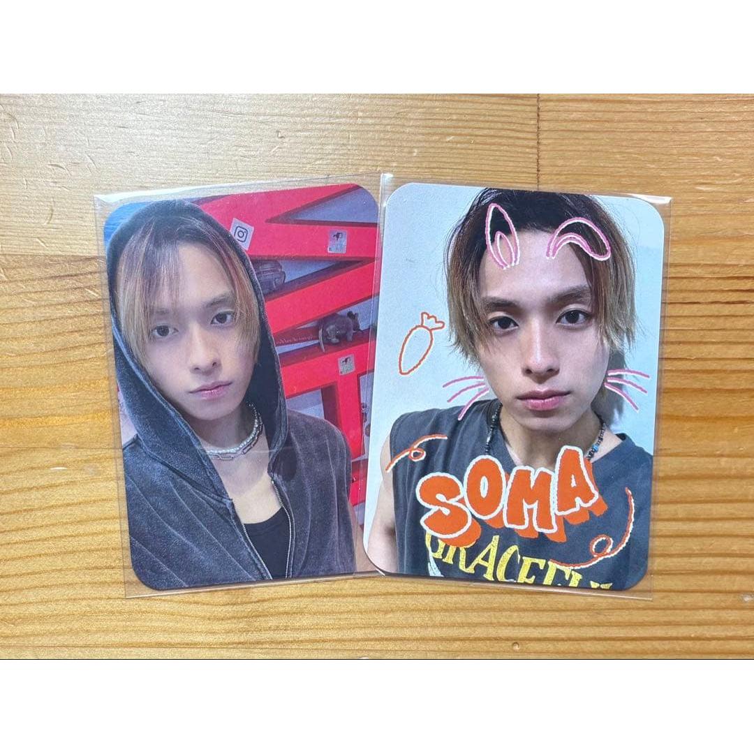 Kidopheno Soma Kawaguchi WEGO trading card 2 types set KID PHENOMENON