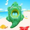 Kids Animal Swim Seat, 3D Sea Turtle/Crocodile Inflatable Pool Float for Toddlers