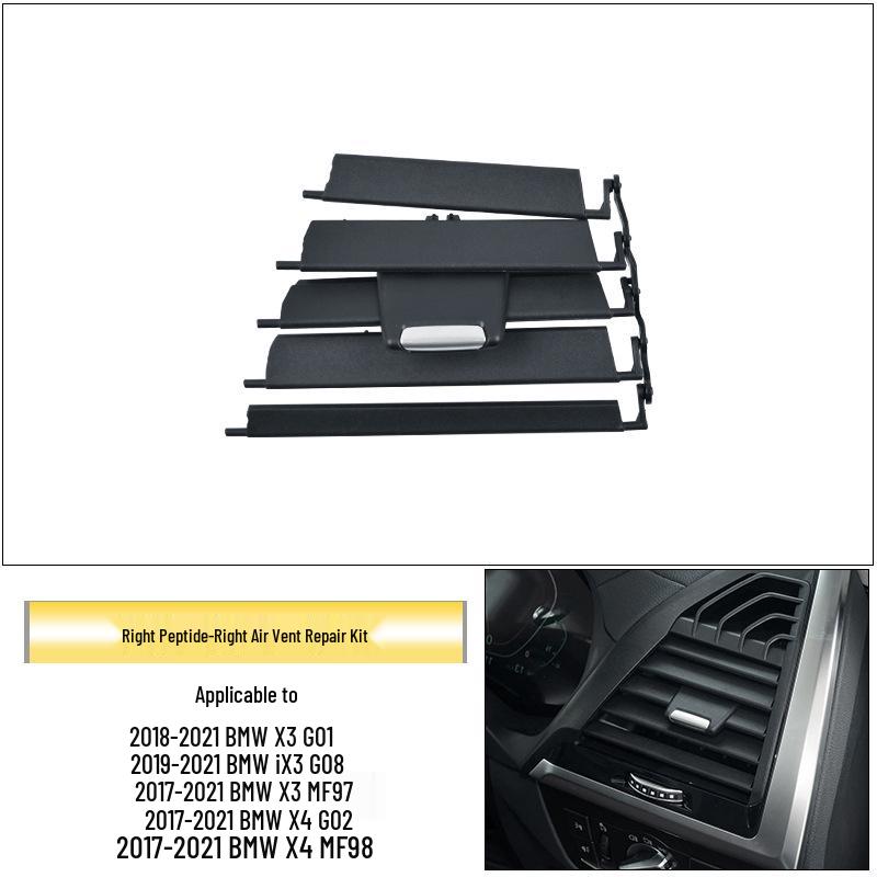 BMW X3/X4/iX3 Air Conditioning Vent Grille Repair Kit G08 - Front Row Replacement