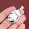 Wild Horse Magnesite Pendant Genuine Gemstone Pendant 925 Sterling Silver Pendant Wild Horse Magnesite Jewelry Gift For Him Handmade Pendant