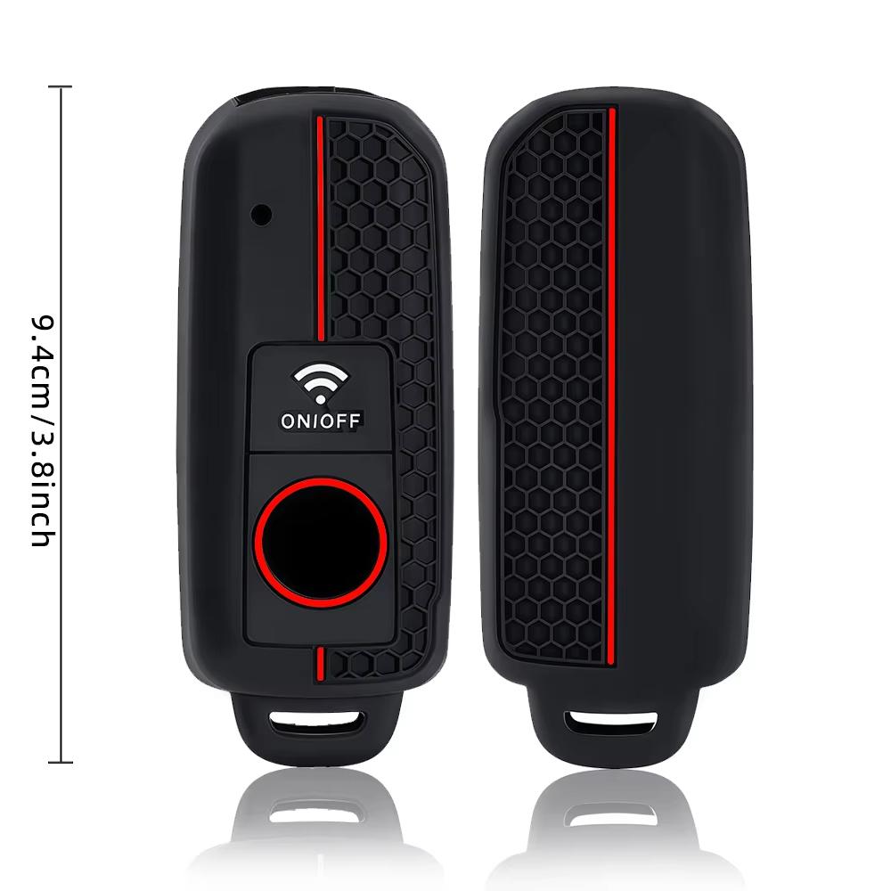 Funda de Silicona para Mando de Yamaha T-Max Tmax530 Tmax560 - Carcasa de Cubierta de Llave de Motocicleta Accesorios Llavero