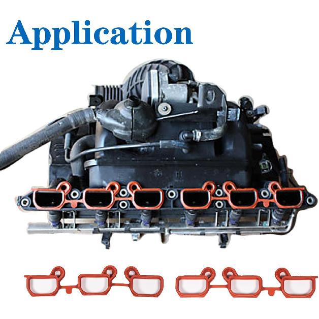 11611436631 für BMW 325i E46 Ansaugkrümmerdichtung 2,5L M54 X5 Z3 Z5 330i 525i 530i X3 323i 328Ci 328i 325Xi 330Xi 325Ci 330Ci Ansaugdichtung 1999