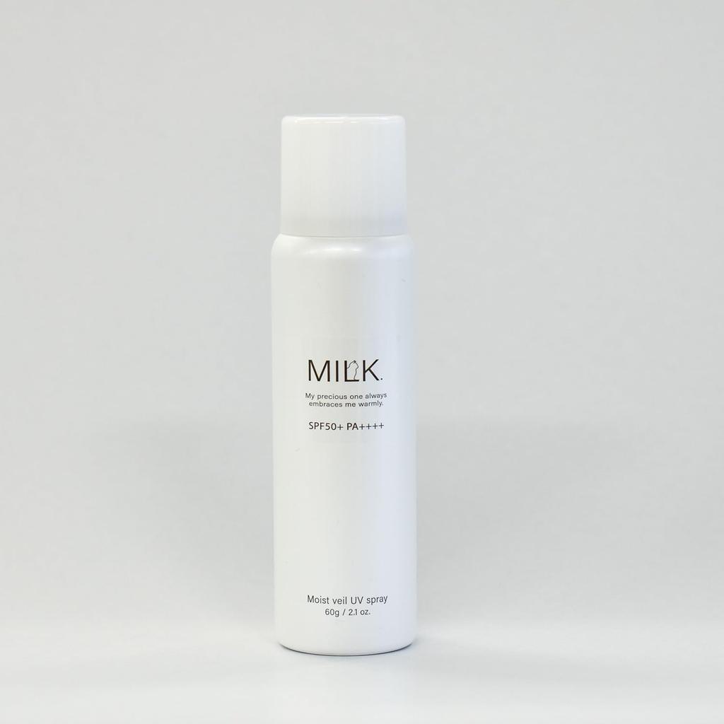 Moist Veil UV Spray 60g UV Scalp UV Suitable for Hair and MILK. Care, Care, Sunscreen, Protection, SPF50+ PA++++, Skin, Fragrance-Free