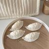 Lifelike Simulation Dumpling Keychain Soft Pinch Food Pendant Dumpling Squeeze Toy  Bag Charms