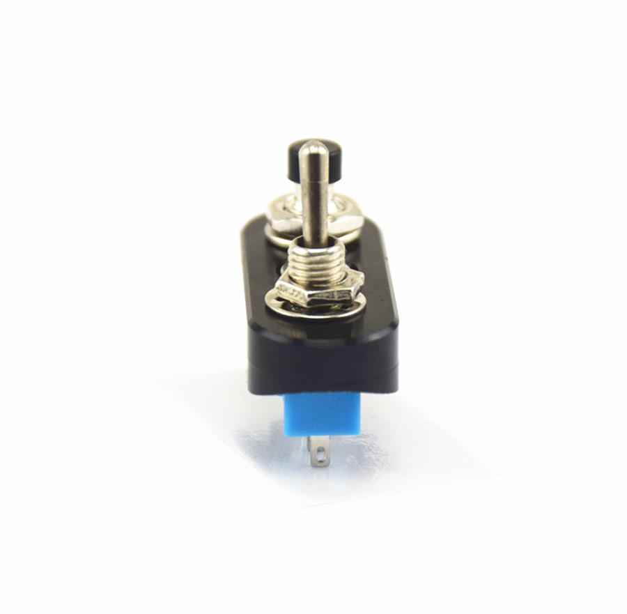 Waterproof Custom Motorcycle Handlebar Engine Start Stop Kill Lever Switch Black