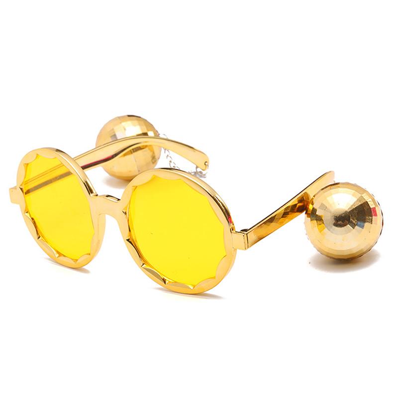 Disco Pendant Mirror Ball Glasses For 70S 80S Retro Theme Cowgirl Party Decor