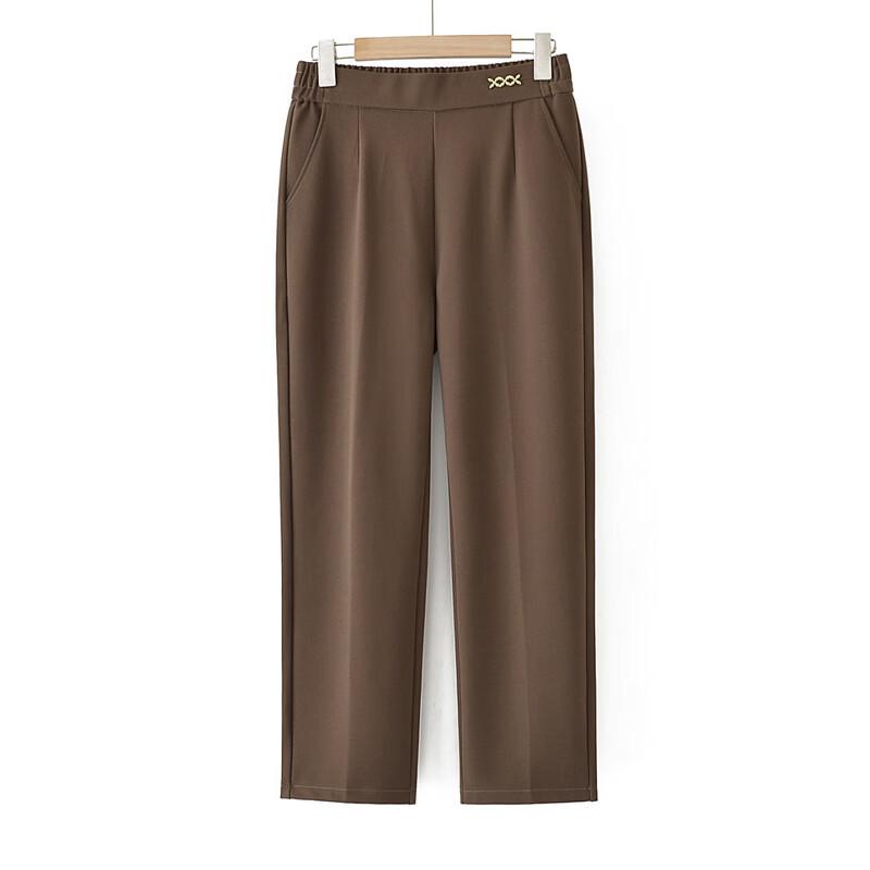 Yalu Women's High-Waist Loose Straight-Leg Pants
