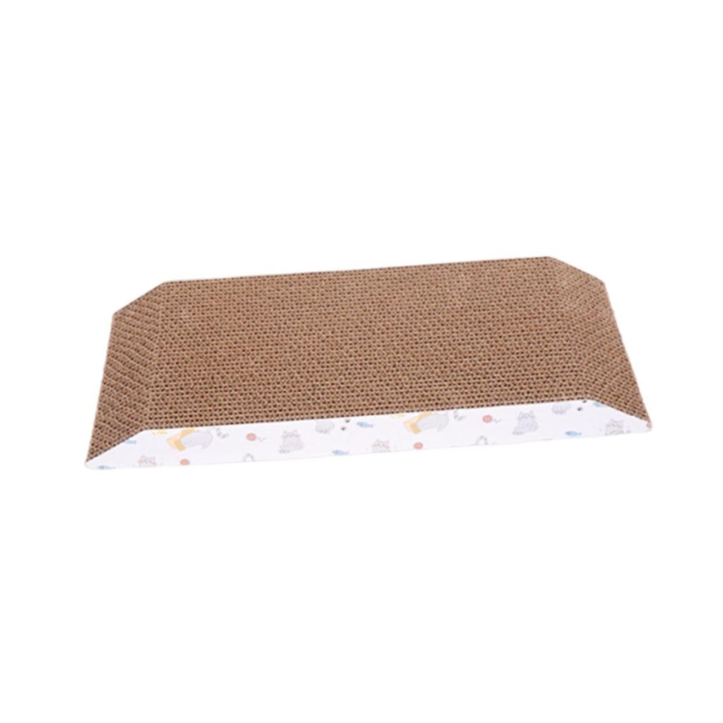 Cat Scratcher Board Lounge Bed, Multifunctional Scratching Kitten Sleeping Nest for Indoor