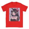 Anime Girl Kawaii Pastel Goth Aesthetic Edgy Satanic Waifu TShirts Unisex Round Collar T Shirts  Short Sleeve Tee Shirt Clothes
