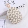 Fashionable New Plaid Short Zipper Coin Purse Portable Mini Key Bag Thickened Waterproof and Storable Small Wallet