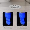 1Pcs Anti Odor Floor Drain Core Navy Blue Drain Cover Round Shower Drainer One Way Valve Insect Prevention Bathroom Accessories