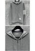 TIME BREATHE Men's & Women's Autumn Water Ripple Hoodie Jacket Set