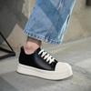 Fashion Genuine Leather Men's Upscale Casual Shoes Comfortable Vulcanize Shoes Luxury Brand Male Skateboard Footwear Versatile Sneakers