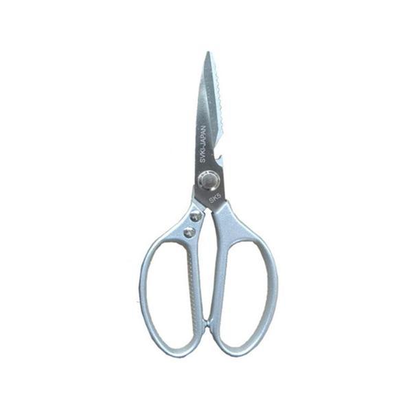 

Многофункциональные кухонные инструменты, кухонные ножницы из нержавеющей стали, ножницы для резки мяса и овощей, ножницы для куриных костей, консервный нож серебряный