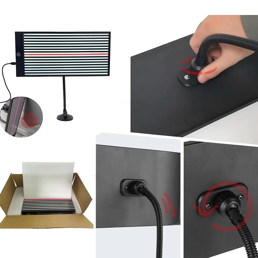 Paintless Dent Removal Car Repair Tools LED Light Line Wire Board Reflection Board USB Battery Support