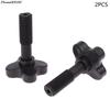 Parafusos de fixação de parafusos de plástico, parafusos de plástico pretos confiáveis e resistentes para seu dossel de cadeira de balanço de jardim