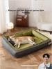 Universal All-Season Dog Sofa Bed & Neck Protector for Medium to Large Breeds