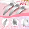 4 Pcs Cosmetic Spatula Mini Makeup Spatulas for Skincare, Reusable Cosmetic Cream Spatulas Spoon, Skincare Scoop Applicator Facial Massage Beauty