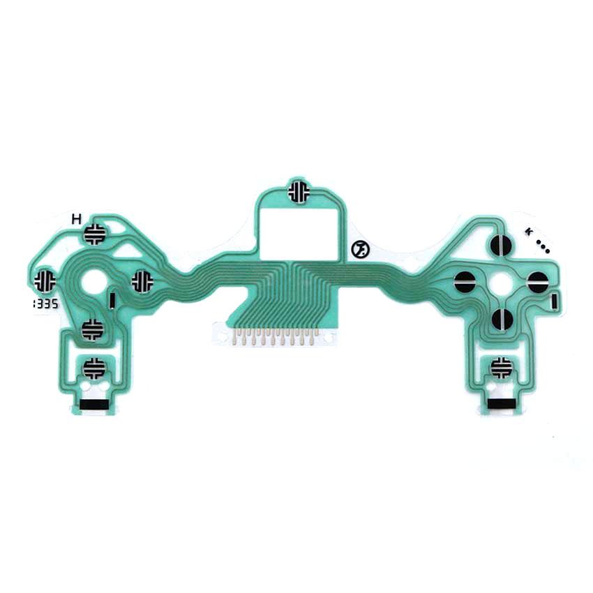 YuXi JDM JDS 001 010 011 030 040 055 For Sony DualShock 4 Conductive Film Keypad for PS4 Pro Slim Controller PCB Circuit Ribbon 5