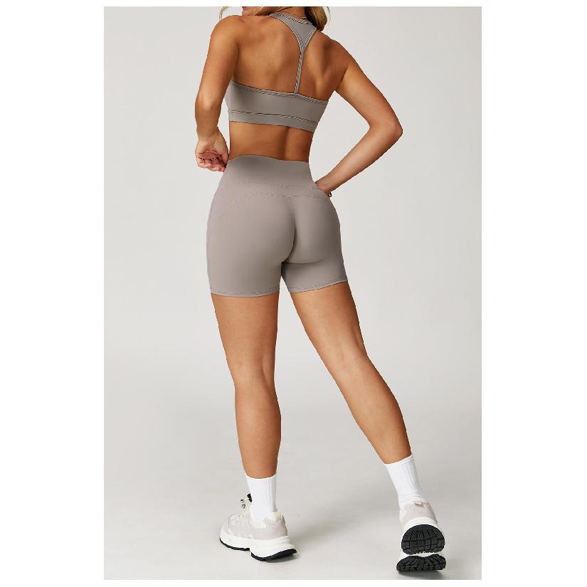 Neuer Rückenfreier Yoga-BH Schnelltrocknender Sport-BH Lauf-Stoßdämpfender Fitness-BH für Damen