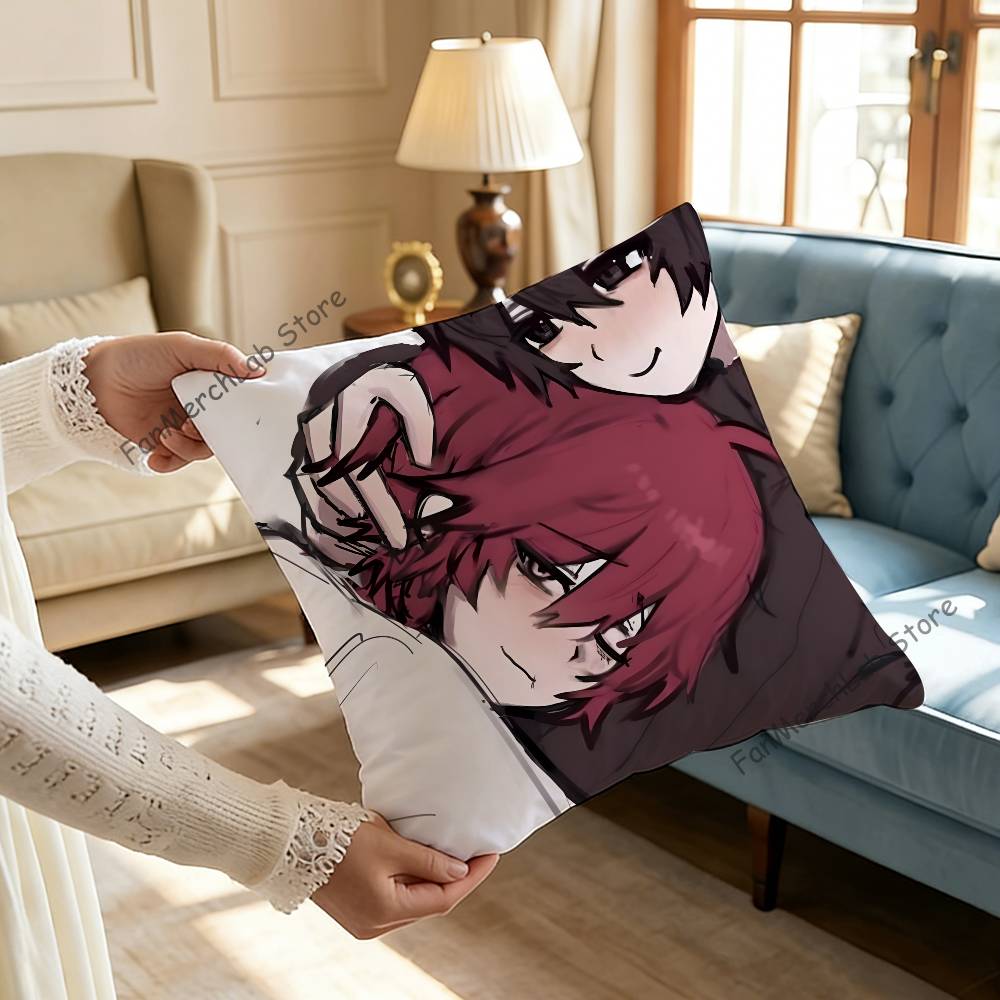 ZZeno RRemake Anime Pillowcase Pillowslip Cushion Plush Boys Girls Cartoon Anime Kawaii Decoration Kids Birthday Cute Gifts