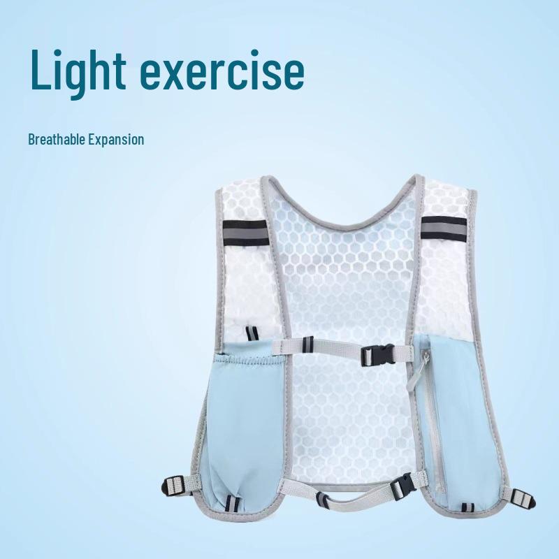 Gilet Leggero Sportivo da Esterno con Tasca per Telefono - Ideale per Corsa, Escursionismo, Ciclismo e Deposito