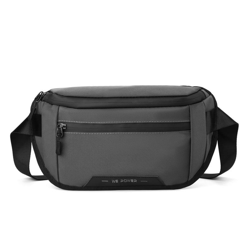 Men's Travel Portable Bag Waterproof Multi-functional Chest Bag Outdoor Sports Shoulder Bag Waist Pack Crossbody Sling