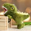 Adorable Cartoon Dinosaur Plush Keychain Soft Stuffed Toy Tyrannosaurus Rex Key Holder