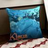 KKlaus Film Cushion Cover Reversible Soft Durable Pillow Cover Home  Car MultiScene Use for Daily Comfort