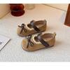 Girls Bowknot Lace Shallow Mouth Soft Sole Princess Leather Kids Shoes