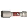 TONE HP3APQF-19LN Quick Fit Thin Long Wheel Nut Socket with Protector, 9.5mm (3/8") Drive, Red, 19mm Width