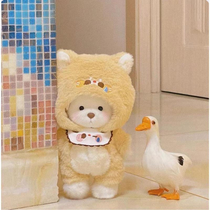 

30 см ручной работы оригинальный плюшевый мишка плюшевая кукла с одеждой Lina Bear Kawaii плюшевые игрушки подарок на день рождения для детей подруги 30cm