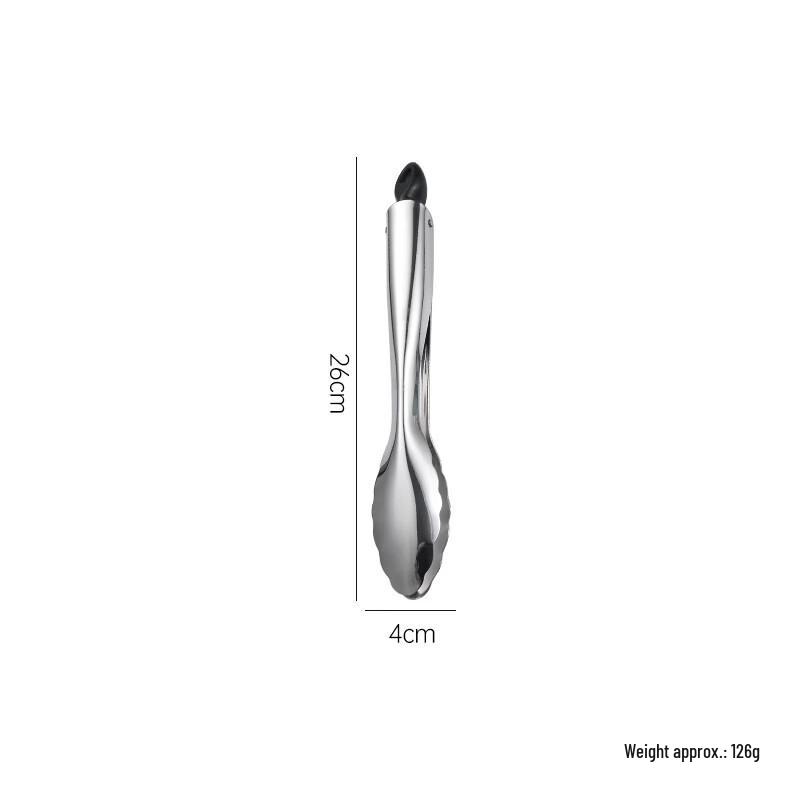 SMVP Thickened Stainless Steel Rotating BBQ Tong