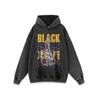 Vintage American Street Skull Heavyweight Hoodie Oversized Washed Distressed Unisex Sweatshirt