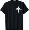 Easter He Is Risen Cross Christian T-Shirt