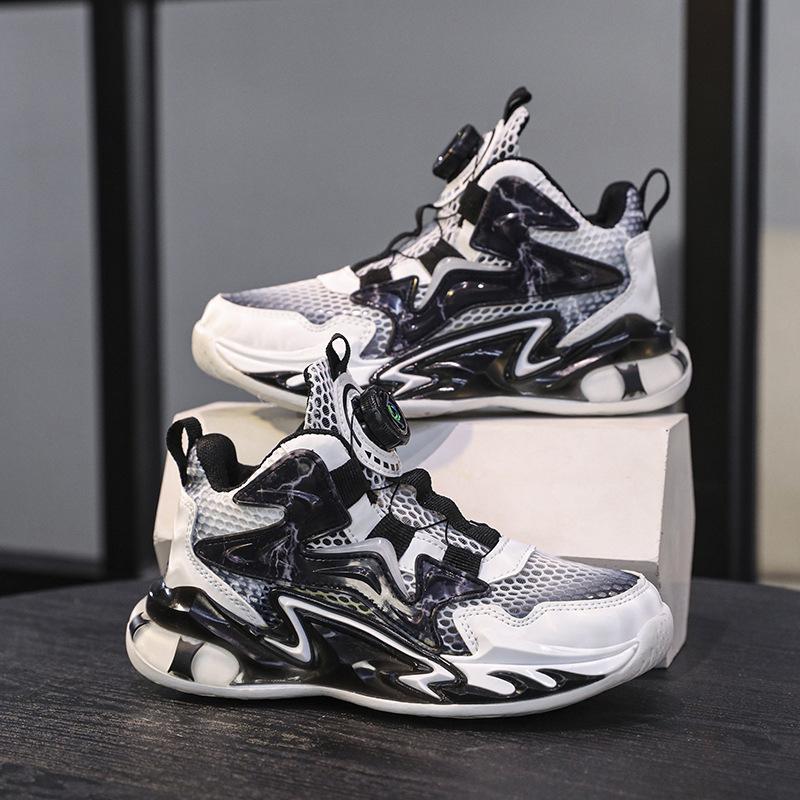 Anji Hydrogen Quick Co Branded Boys' Shoes Children's Lightweight Sports Running Basketball Boys