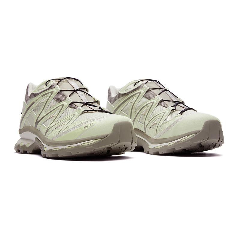 New SALOMON XT-Quest Anti-Slip And Wear-Resistant Water-Resistant Low-Top Running Shoes Unisex Light Green 477809